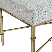 Bridgeton Chenille Ottoman Bench